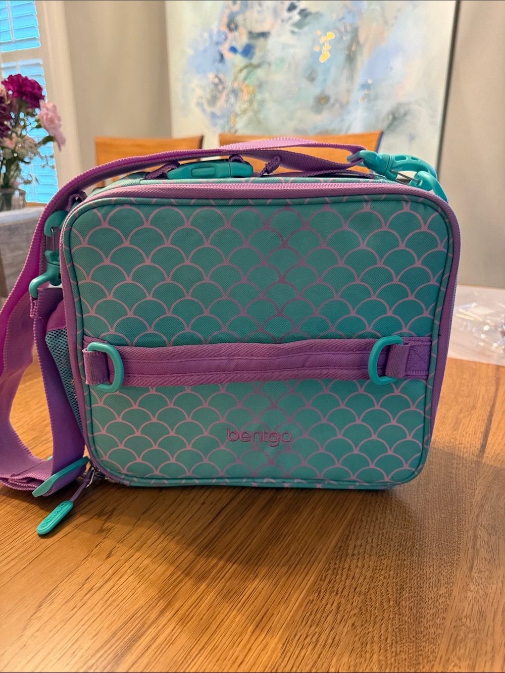 bentgo Kids Lunch Box - Teal & Purple